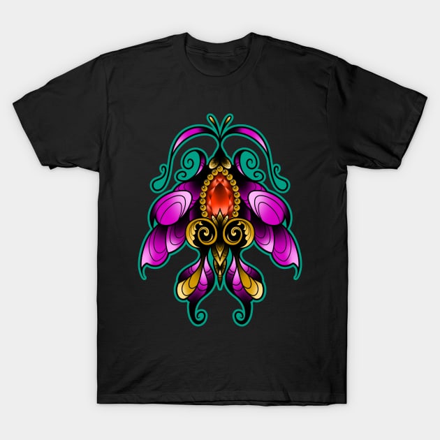 jewel moth T-Shirt by Violent Prophet